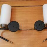 Pair of Arlus Lunel wall lights, 1960