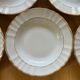 12 deep plates in Limoges porcelain by Bernardaud