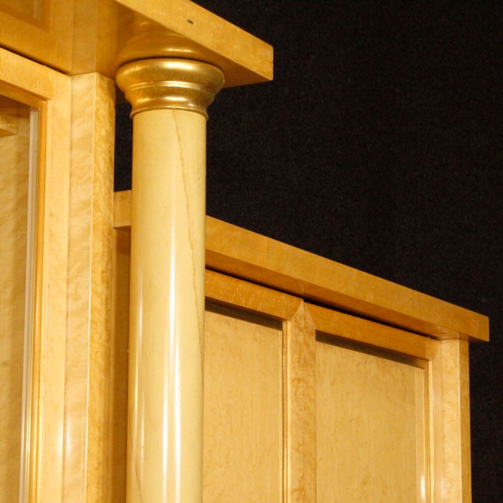 Bibliothèque italienne en bois