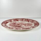 Large oval dish "Burgenland", Villeroy & Boch, red