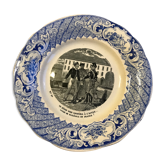 Assiette n10 Creil Montereau XIXe