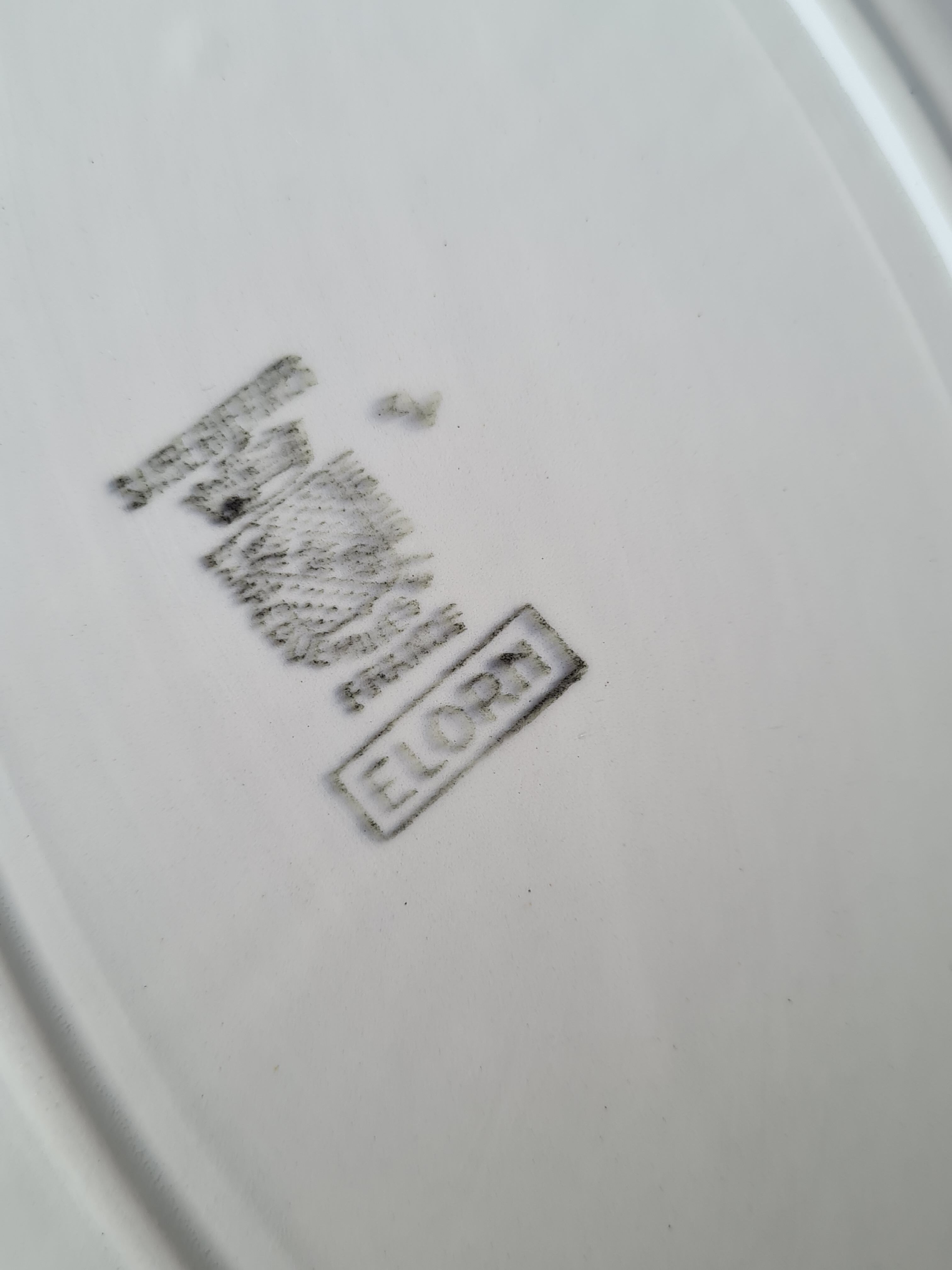 Digoin Sarreguemines service Elorn Oval serving dish