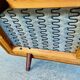 Aage Christiansen vintage Danish mid-century 3 person cognac "Matador" sofa
