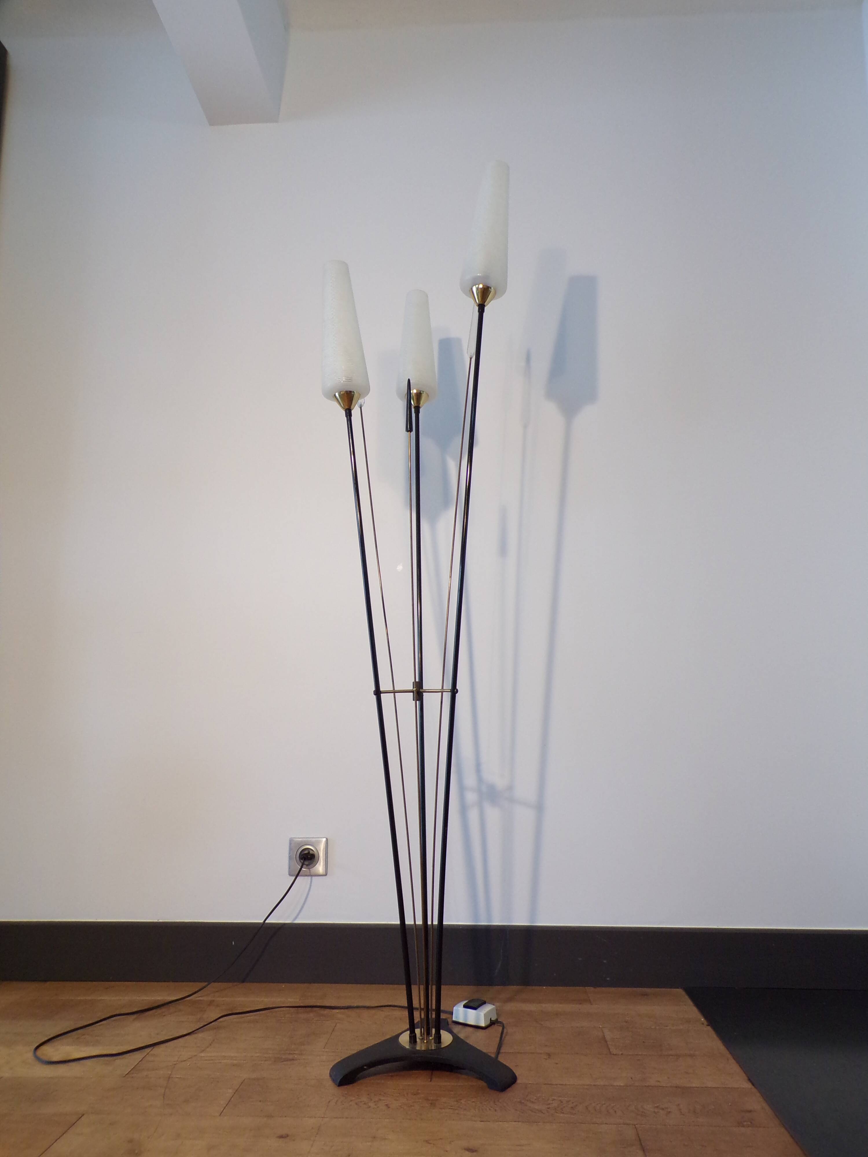 Vintage Lunel Floor Lamp