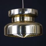 Golden Swedish design hanging lamp - XL - Carl Thore  ***  Sweden 1970 - Stylish lighting
