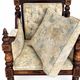 Single-seater armchair in hand-carved wood - Chiniot, Pakistan