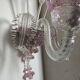 Wall lamp in Murano glass