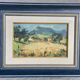 Painting by Aimé Debono, Landscape of Provence, Sainte Victoire mountain