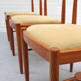 Set of 4 Dining Chairs by by H.W. Klein for Bramin 1960s