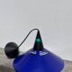 Postmodern blue metal pendant light Glossy