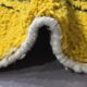 Tapis jaune Berbère - 254 x 190 cm