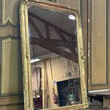 Miroir 19ème doré