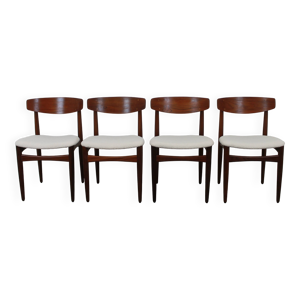 Set de 4 chaises scandinaves