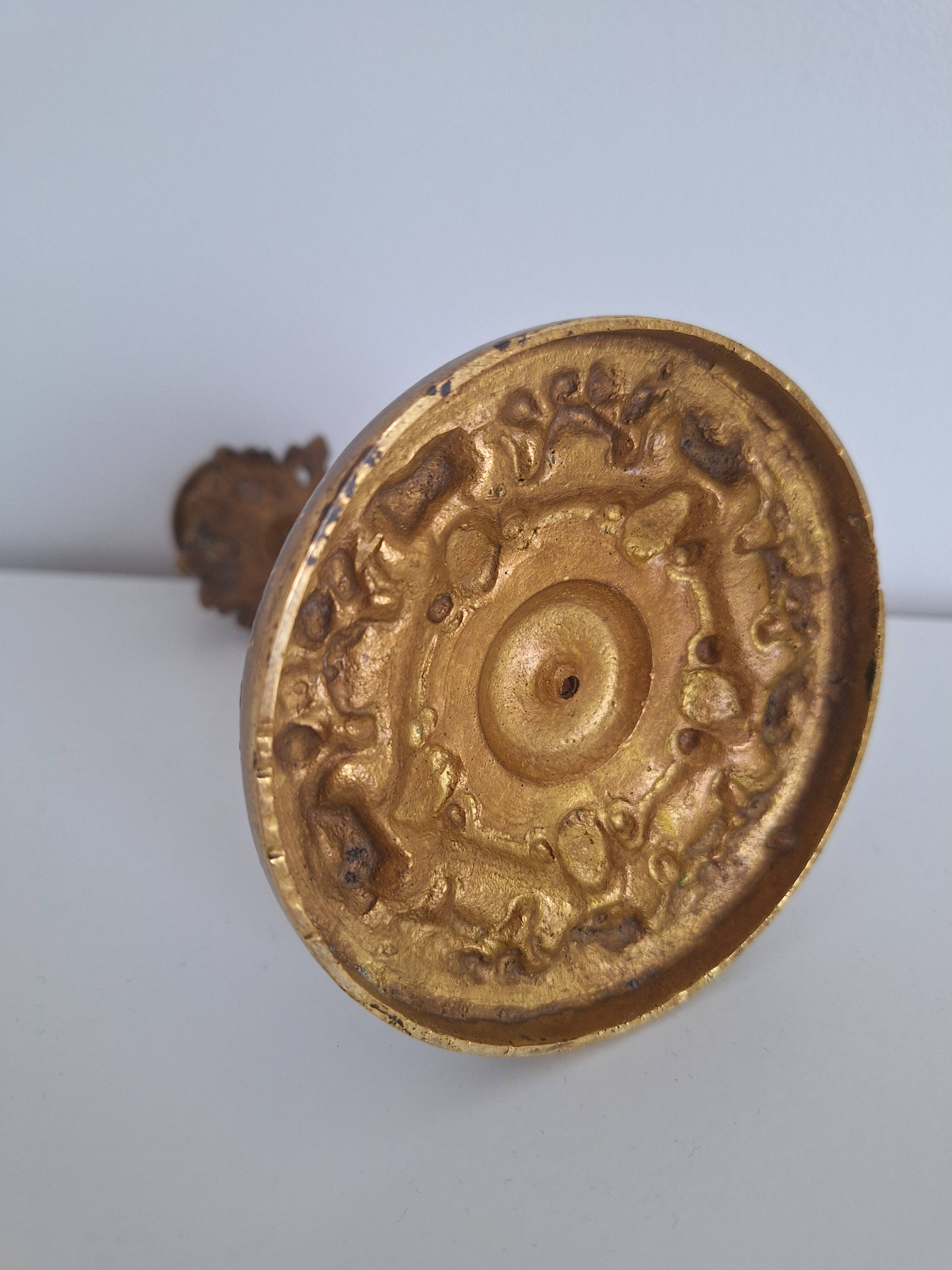 Baroque candle holder