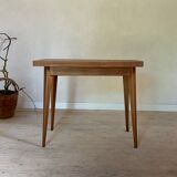 Vintage oak wallet table