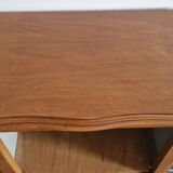 Vintage wooden bedside table