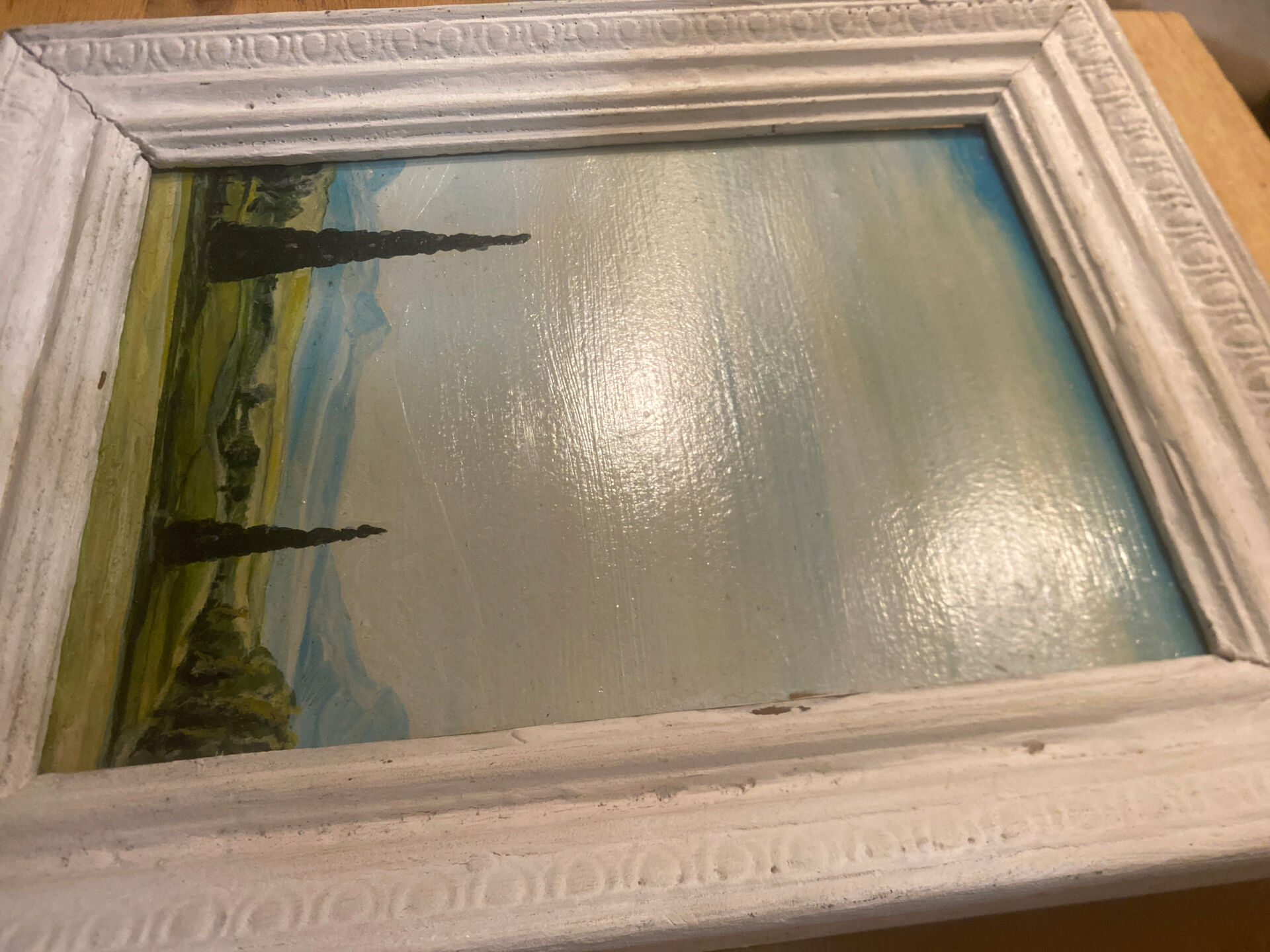 Peinture paysage originale - artiste française -