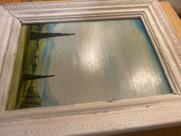 Peinture paysage originale - artiste française -