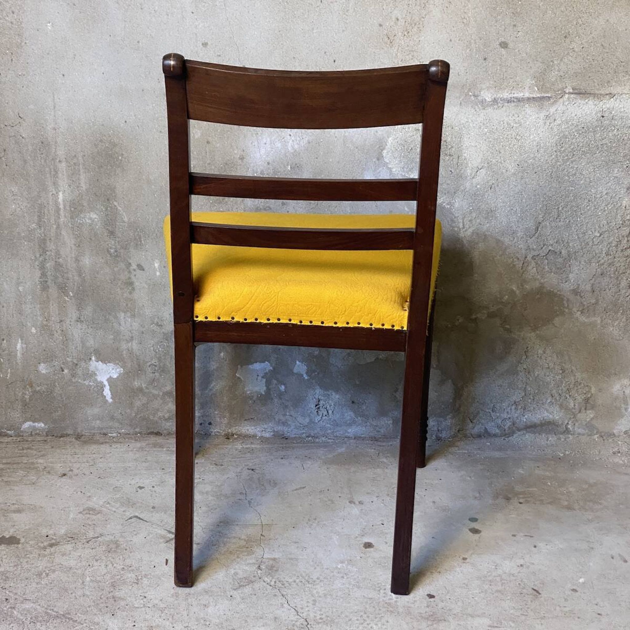 19th-century mahogany chair