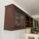 Authentic antique apothecary wall unit – 5 metres – solid wood