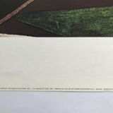 Vintage poster by Georges BRAQUE, Museum of Modern Art, 1987