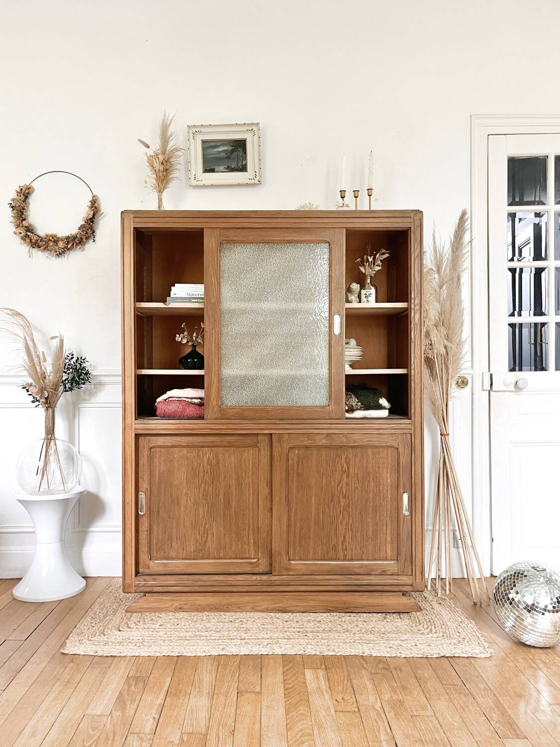 Art Deco dresser bookcase