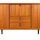 1960s 1970s Teak Sideboard Highboard by H.W. Klein for Bramin Denmark