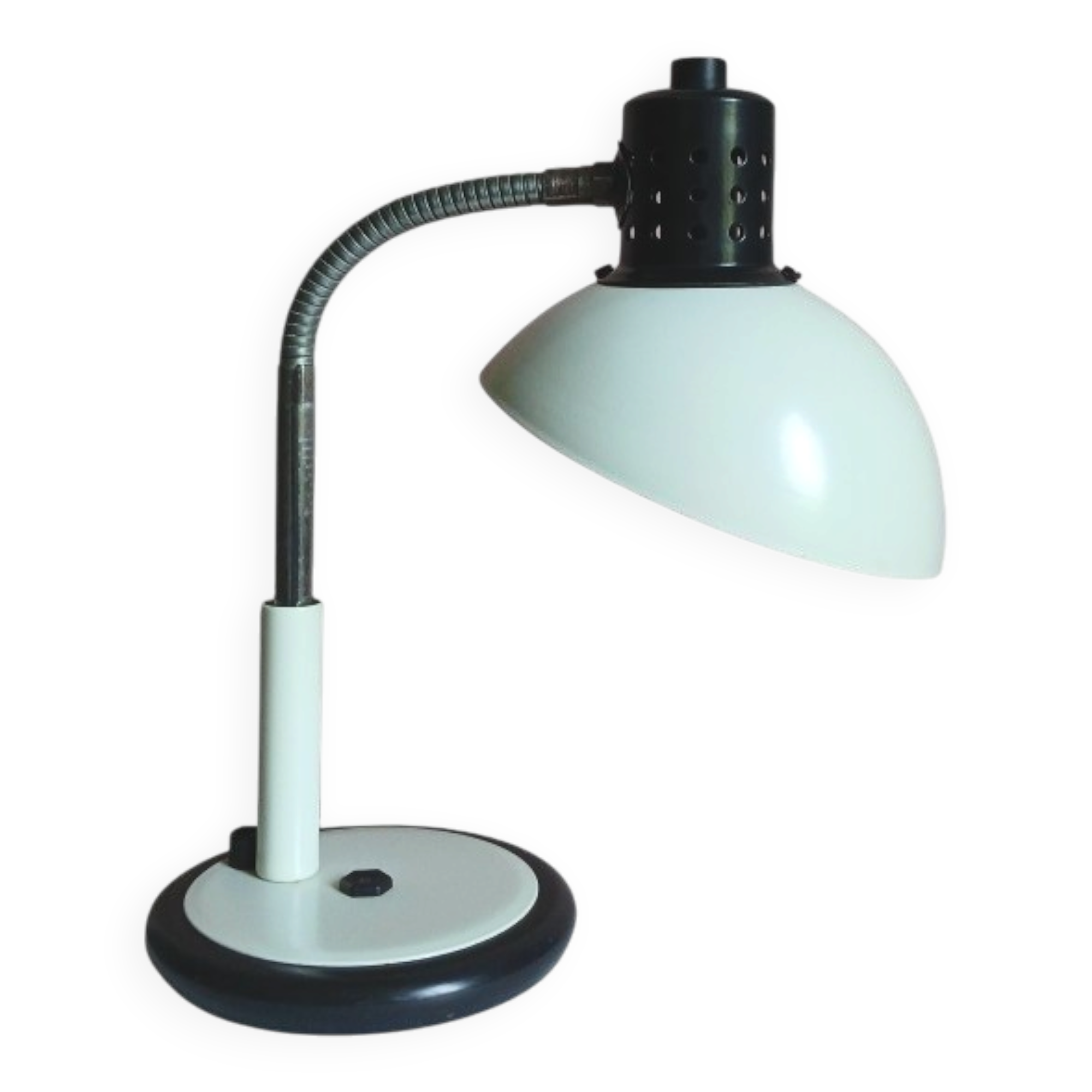 Aluminor desk lamp, France circa 1980