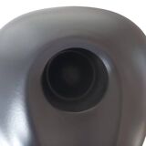 Saucer style ceramic vase