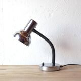 Vintage chrome metal desk lamp - Table lamp - 1960s.