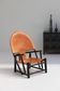 Hoop lounge chair by Werther Toffoloni & Piero Palange, cognac leather