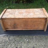 Ancient brutalist chest carved wind rose