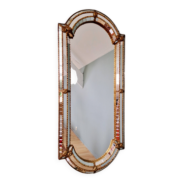 Large Venetian mirror with shutters, 1970-80