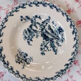 set of 4 hollow plates ter of iron gien and grigny