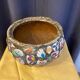 Ancien cache pot mosaique style picassiette annees 60