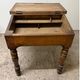 Sloped desk in walnut
