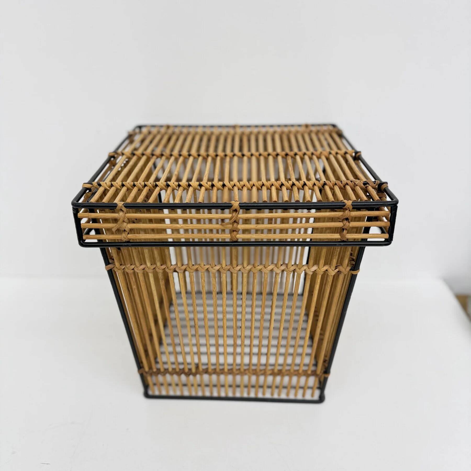 Set of 2 storage baskets by Dirk van Sliedregt for Rohé, Netherlands 1960s