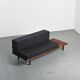 Cansado bench in mahogany by Charlotte Perriand, Mauritania, 1962