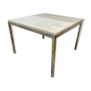 Table basse marbre années