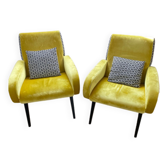 Pair of armchairs