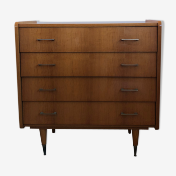 Beautiful 60s honey chest of drawers in a beautiful state