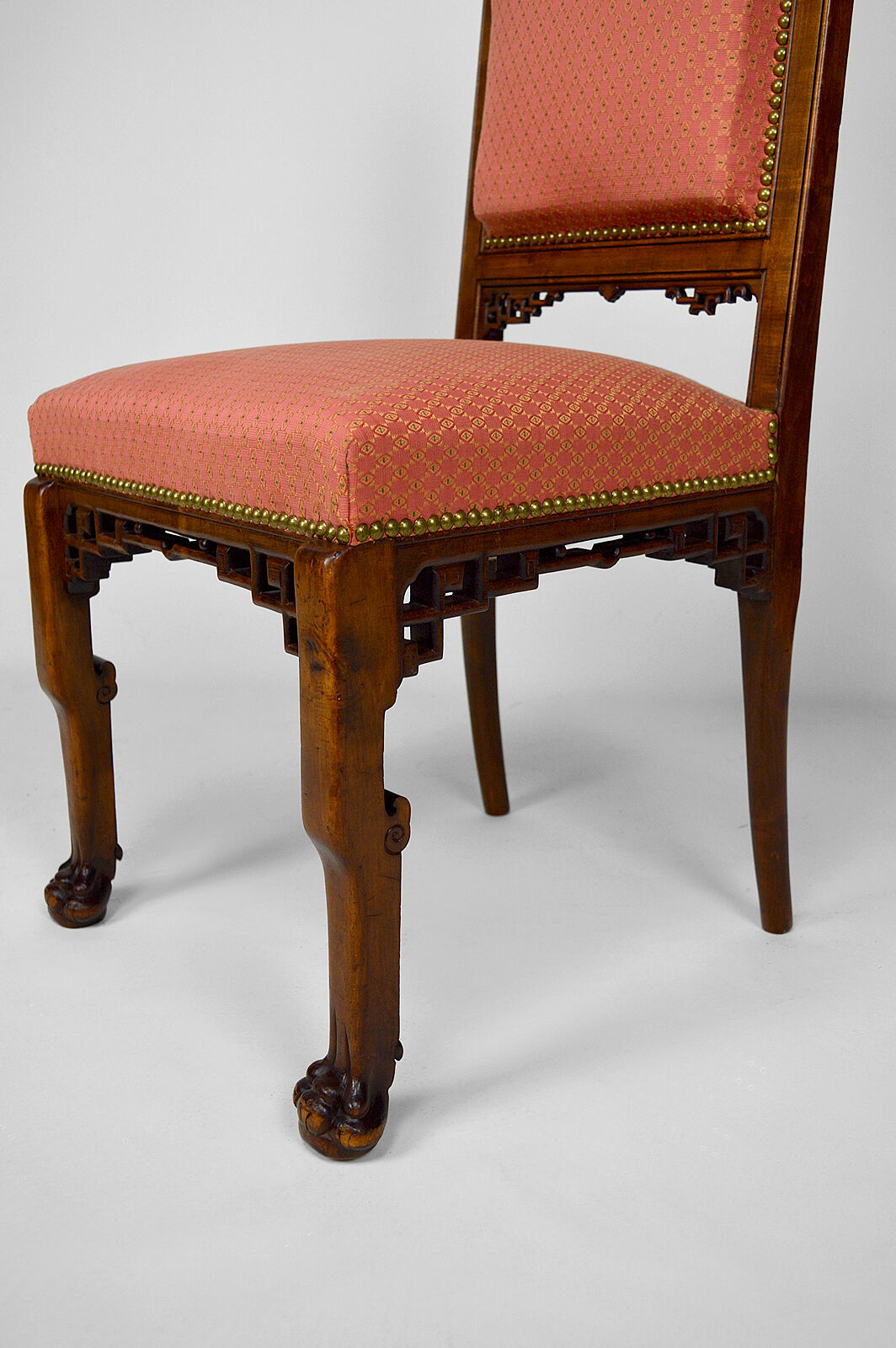 Set of 4 Japanese chairs by Gabriel Viardot, circa 1880