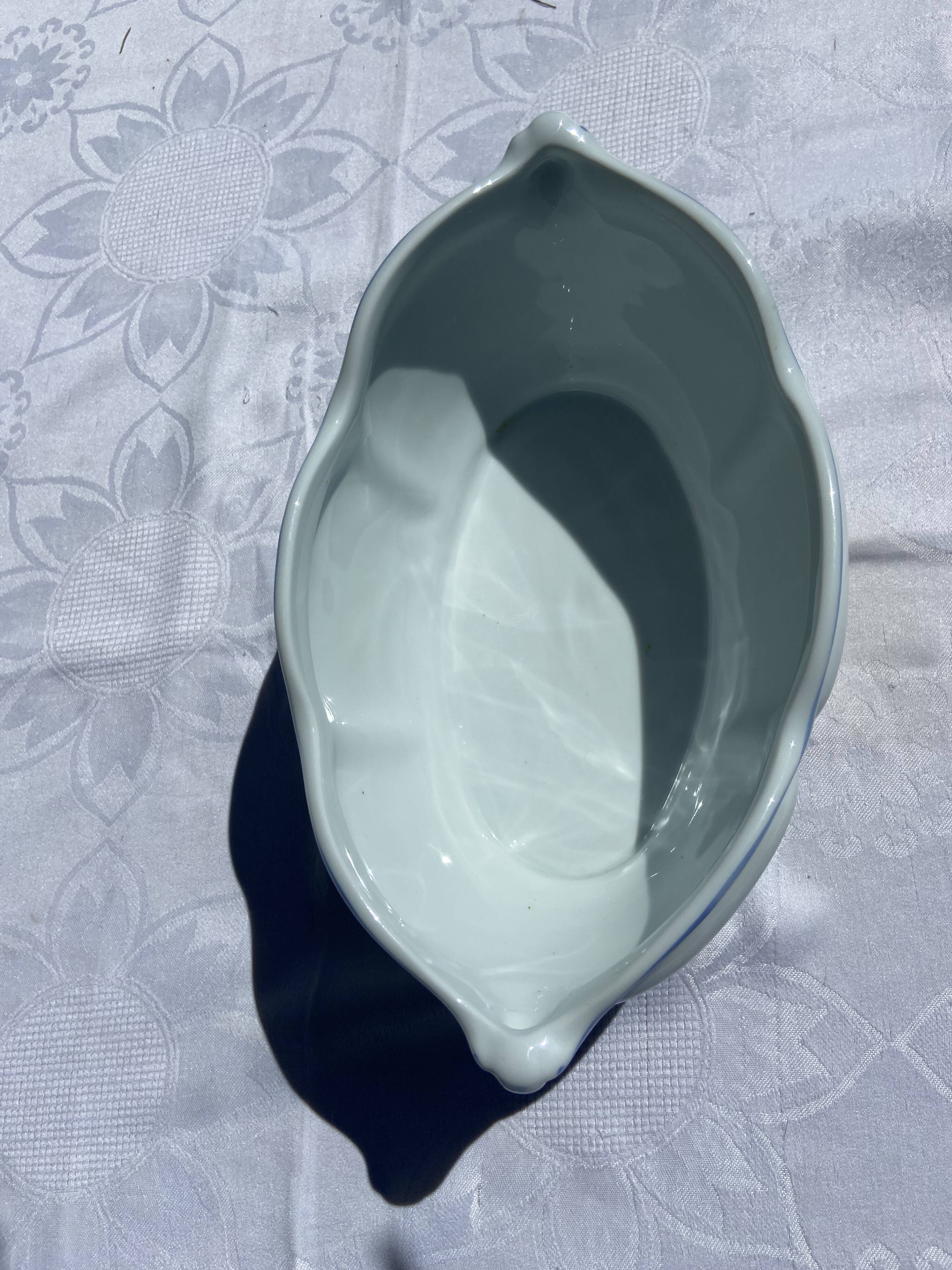 Vintage jardinière Sologne porcelain "Royal Brindille" – model Ch