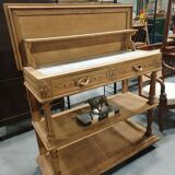 Old oak shelf console