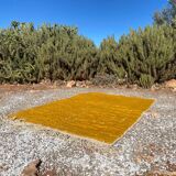 Handmade Mustard Yellow Moroccan Rug - 250/150cm