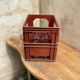 Vintage bottle locker CFP France Plastic Crate