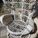 Rattan armchair Gio Ponti