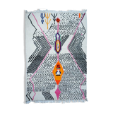 Tapis berbère coloré 307x203cm