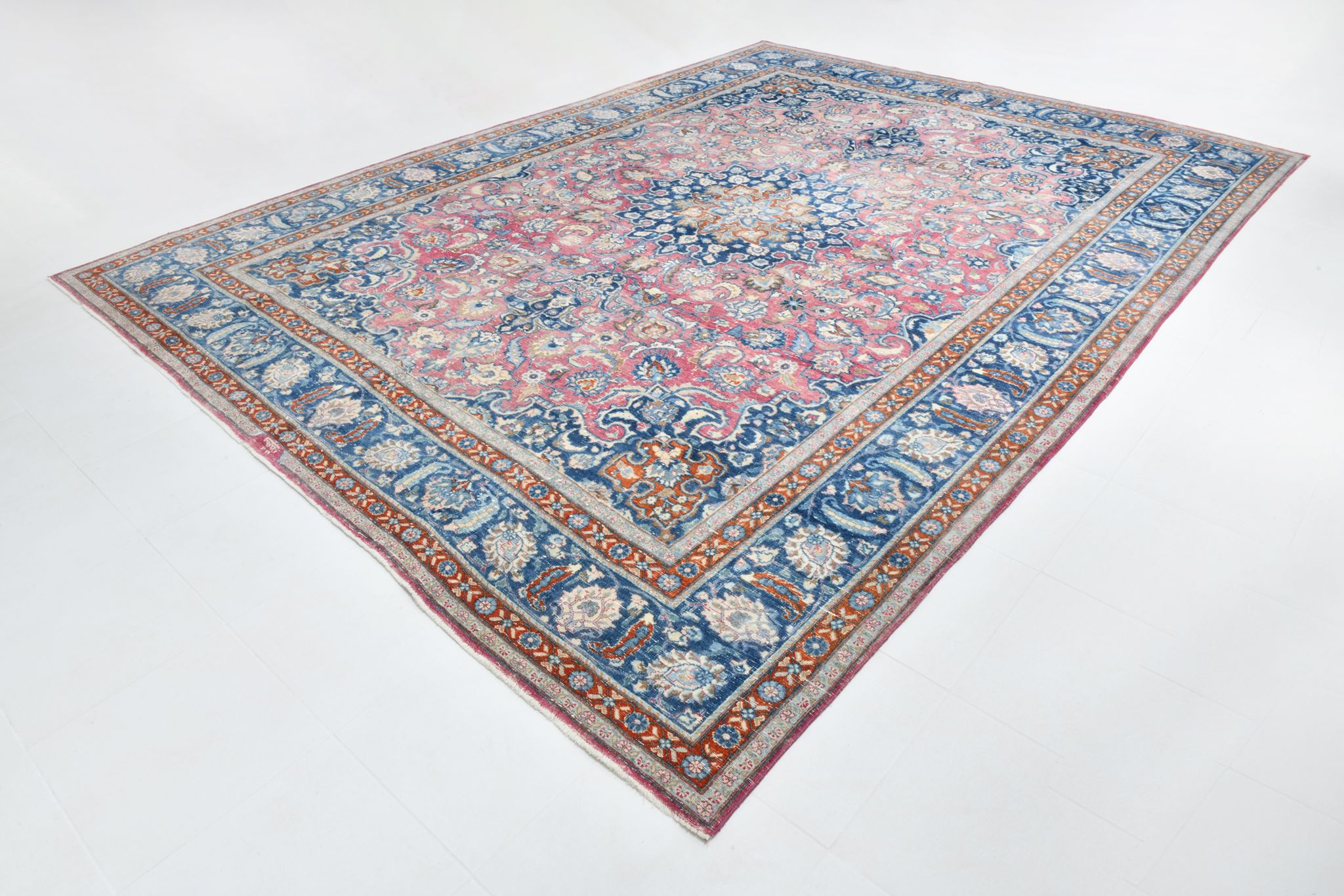 10x13 60s antique large persian rug 307x410cm