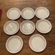 8 dessert plates. Pillivuyt france